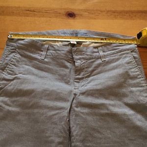 Khakis by gap girlfriend white blue strips size 6